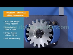 Automatic Sliding Gate Operator DC24V Motor/Opener with CE Certified