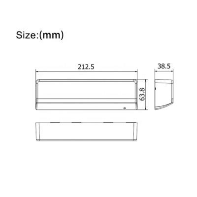 3m Automatische Poorttoebehoren, de Detector van de de Microgolfmotie van 30V YS109