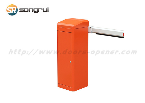 De oranje BLDC-Poort van de Veiligheidsbarrière, 220V-de Poort van de Verkeersbarrière