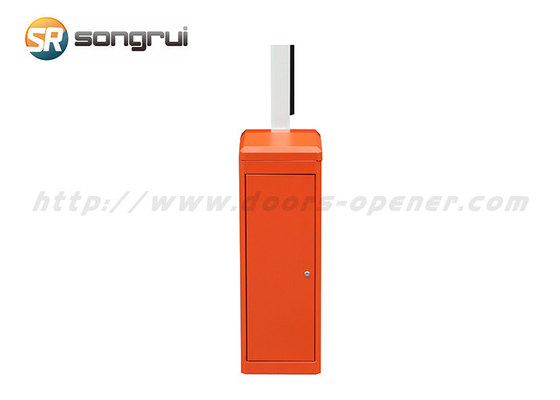 De oranje BLDC-Poort van de Veiligheidsbarrière, 220V-de Poort van de Verkeersbarrière